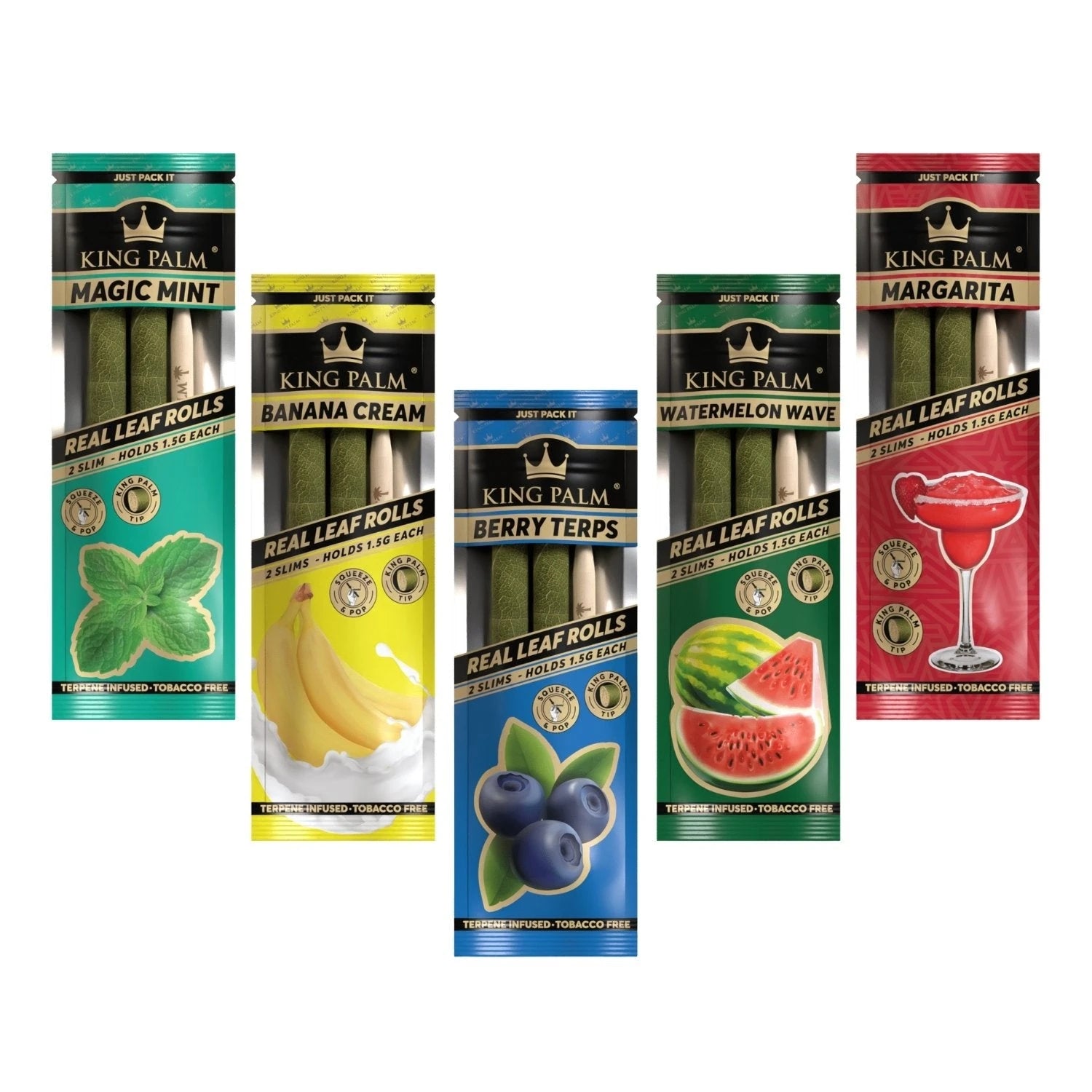 King Palm Slim Size (1,5 g) - Flavored King Palm